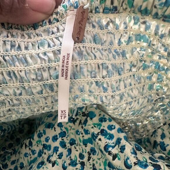 Free People Floral Mustang Ditsy Floral Jumpsuit XS - Picture 10 of 12
